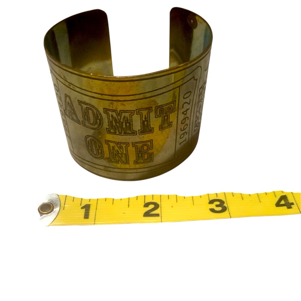 🔴BRASS CUFF BRACELET 🔴 GREAT CONDITION! NEVER WORN! - Picture 6 of 6